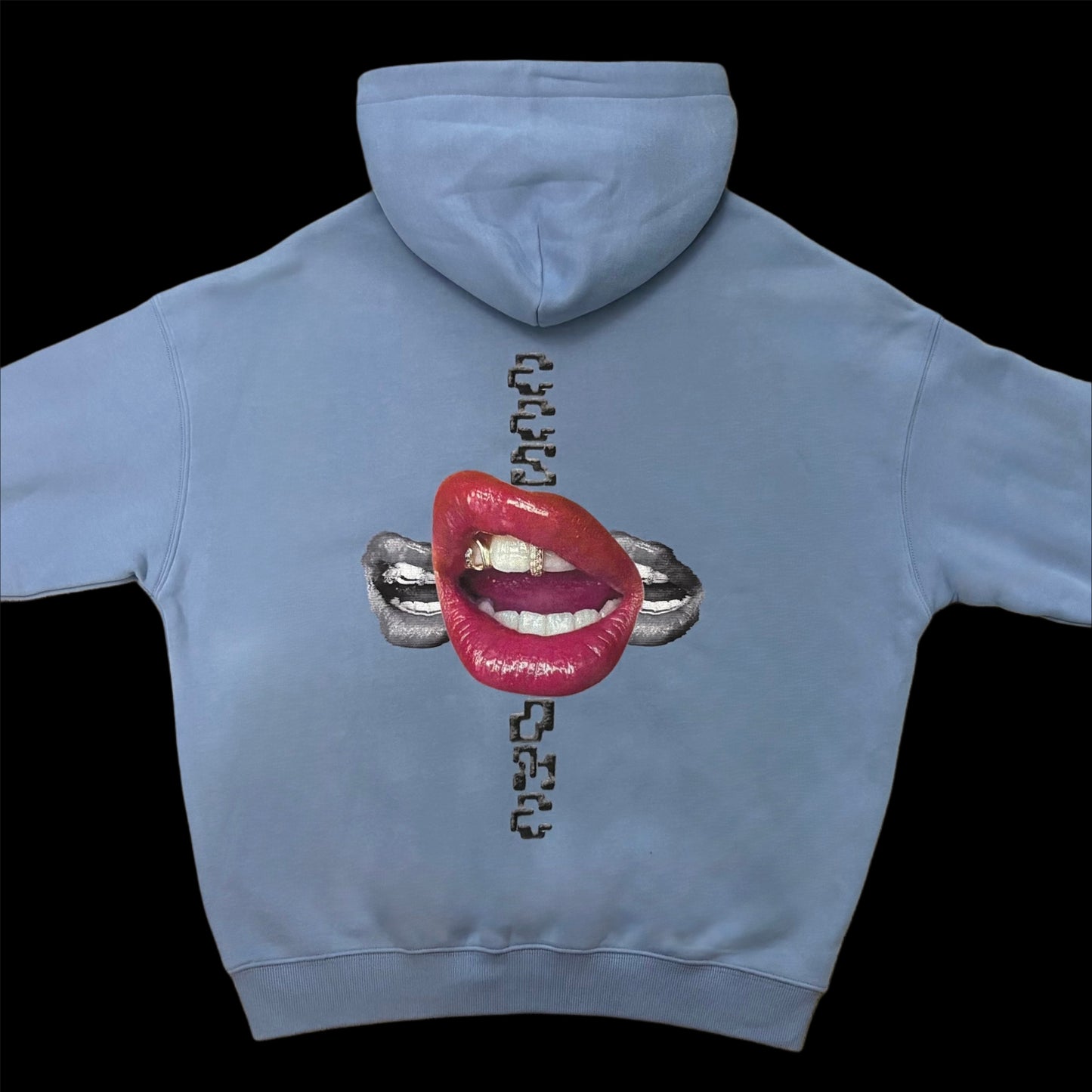 Light blue eesome hoodie