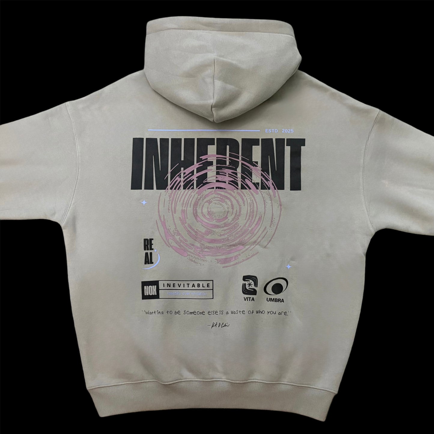 Light grey inherent hoodie