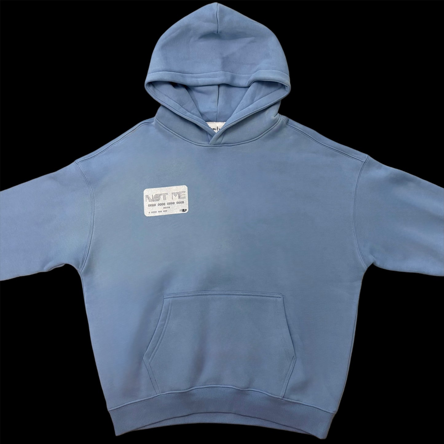 Light blue eesome hoodie
